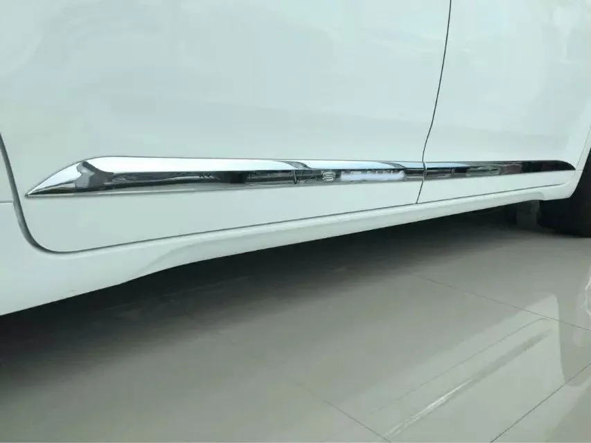 Car styling detector ABS chrome Side Door Body Cover trim sticks Strips Molding 4pcs for Toyota Sienna 2015 2017
Car styling detector ABS chrome Side Door Body Cover trim sticks Strips Molding 4pcs for Toyota Sienna 2015 2017
