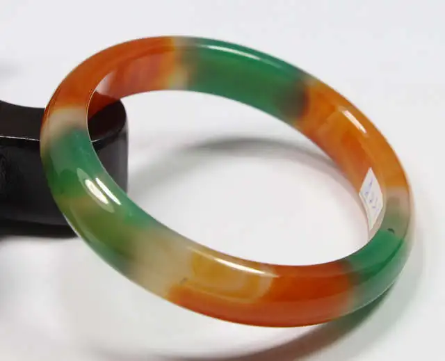 64MM VERY FINE RARE NATURAL GREEN RED JADEITE JADE BRACELET BANGLE #A 223 a 5.19
64MM VERY FINE RARE NATURAL GREEN RED JADEITE JADE BRACELET BANGLE #A 223 a 5.19