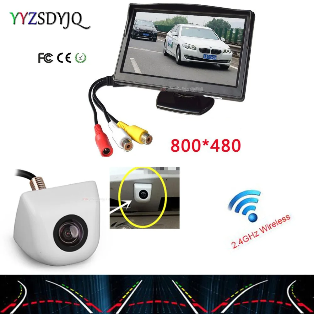 YYZSDYJQ Wireless Parking kit 5" TFT LCD Rearview Monitor with Car Parktronic camera dynamic tracking Backup Reverse Universal
YYZSDYJQ Wireless Parking kit 5" TFT LCD Rearview Monitor with Car Parktronic camera dynamic tracking Backup Reverse Universal