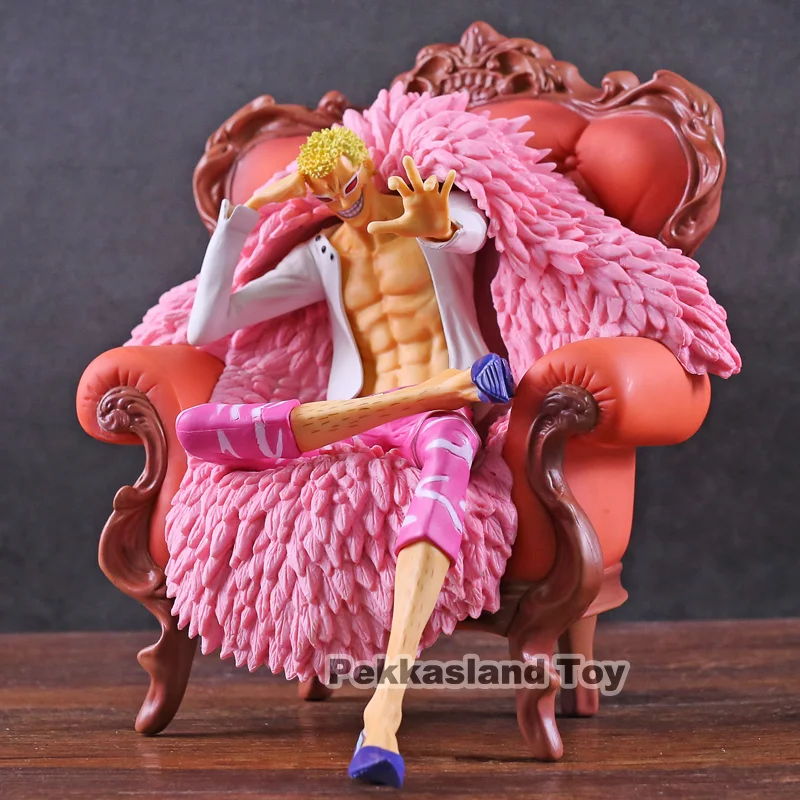 Anime One Piece Donquixote Doflamingo Sofa Sitting Position Ver. PVC Figure Collectible Model Toy
Anime One Piece Donquixote Doflamingo Sofa Sitting Position Ver. PVC Figure Collectible Model Toy