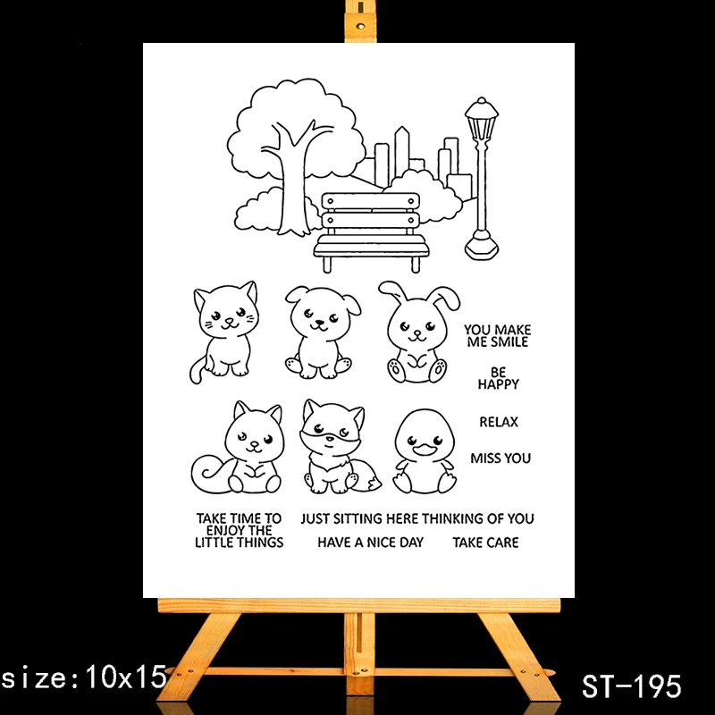 AZSG Cute Animals Rabbit Squirrel Fox Clear Stamps For DIY Scrapbooking/Card Making/Album Decorative Silicone Stamp Crafts
AZSG Cute Animals Rabbit Squirrel Fox Clear Stamps For DIY Scrapbooking/Card Making/Album Decorative Silicone Stamp Crafts