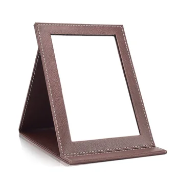 Makeup mirror Desktop Plaid leather Upscale Celebrity HD Book style Portable Folding portable square princess glass mirror
Makeup mirror Desktop Plaid leather Upscale Celebrity HD Book style Portable Folding portable square princess glass mirror