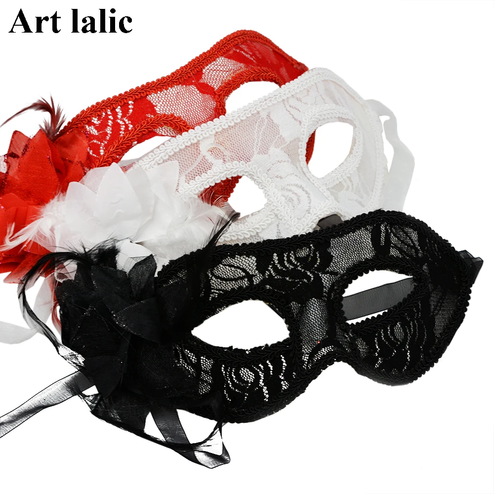 Luxury Translucent Lace Party Mask Venetian Masquerade Fancy Catwoman Lace Eye Mask for Party Mardi Gras Black White Red
Luxury Translucent Lace Party Mask Venetian Masquerade Fancy Catwoman Lace Eye Mask for Party Mardi Gras Black White Red