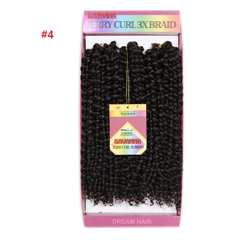 Synthetic gray color kinky curly crochet braid hair 3PCS/lot Premium jerry curly 10" Hair Extension Bulk Braiding color Hair
Synthetic gray color kinky curly crochet braid hair 3PCS/lot Premium jerry curly 10" Hair Extension Bulk Braiding color Hair
