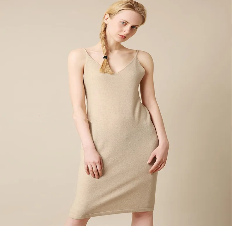2019 summer NEW 100% cashmere girl women ladies sexy grace summer dress long vest Bottoming free shipping JN778
2019 summer NEW 100% cashmere girl women ladies sexy grace summer dress long vest Bottoming free shipping JN778