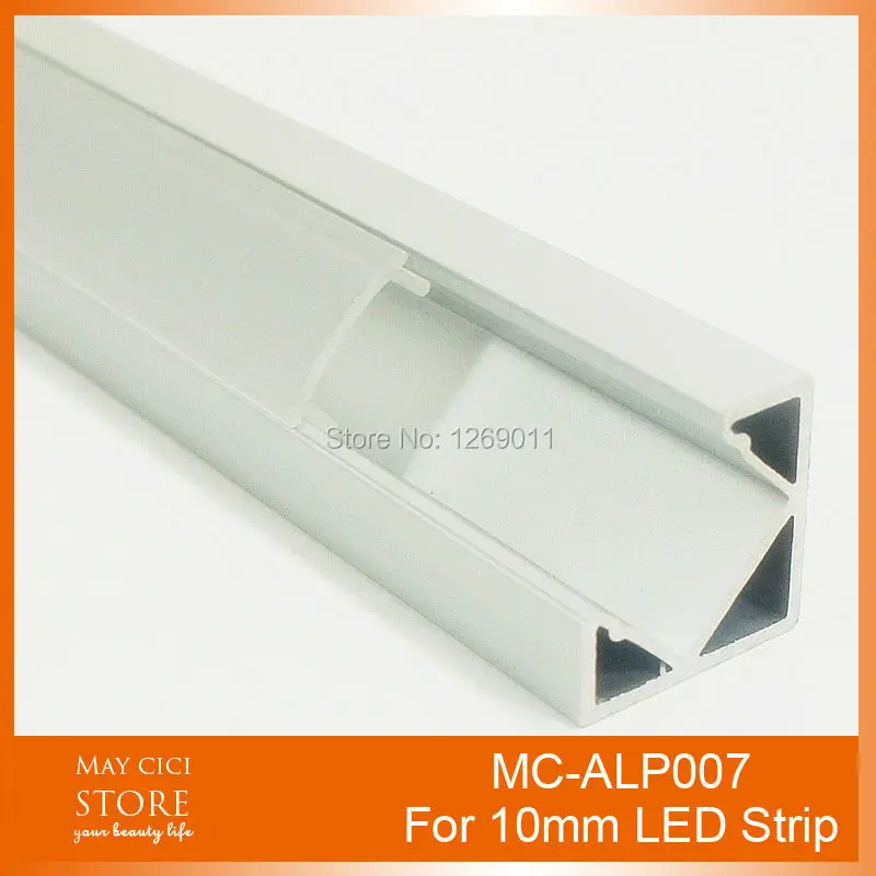 UnvarySam 0.5M Recessed Aluminum LED Channel Aluminium LED Lighting Profile triangle Using for Strip within 10mm Width
UnvarySam 0.5M Recessed Aluminum LED Channel Aluminium LED Lighting Profile triangle Using for Strip within 10mm Width