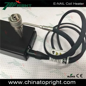 Intelligent automatic Digital PID temperature Controller Box with Hot Runner Coil Heater and titanium nail
Intelligent automatic Digital PID temperature Controller Box with Hot Runner Coil Heater and titanium nail