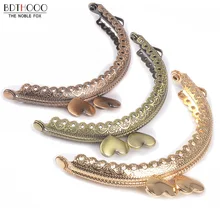 10pcs/lot 8.5cm Round Metal Purse Frame Handle for Clutch Bag Accessories Making Kiss Clasp Lock Bronze Tone Bags Hardware
10pcs/lot 8.5cm Round Metal Purse Frame Handle for Clutch Bag Accessories Making Kiss Clasp Lock Bronze Tone Bags Hardware