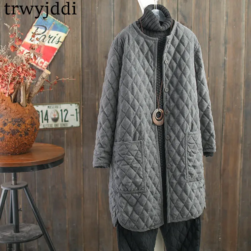 2019 Down Cotton Jacket Women Long Sleeve Winter Coat Casual Korean Single-breasted Female New Warm Long Parkas Outerwear A950
2019 Down Cotton Jacket Women Long Sleeve Winter Coat Casual Korean Single-breasted Female New Warm Long Parkas Outerwear A950