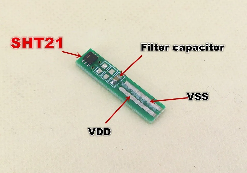 Датчик температуры и влажности SHT21 + PCB + фильтр конденсатор Бесплатная доставка
Датчик температуры и влажности SHT21 + PCB + фильтр конденсатор Бесплатная доставка
