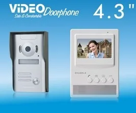 Новый продукт ZHUDELE домашняя система безопасности домофон дверной звонок 4 3 дюйма
