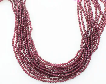 loose beads red garnet 3mm faceted round 14inch DIY loose beads nature FPPJ wholesale 
loose beads red garnet 3mm faceted round 14inch DIY loose beads nature FPPJ wholesale