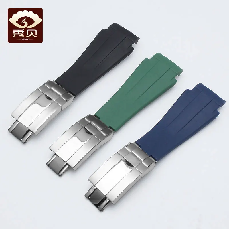 Silicone rubber strap 21mm Deepsea series strap wristband waterproof watch strap with Convex mouth interface watch strap
Silicone rubber strap 21mm Deepsea series strap wristband waterproof watch strap with Convex mouth interface watch strap