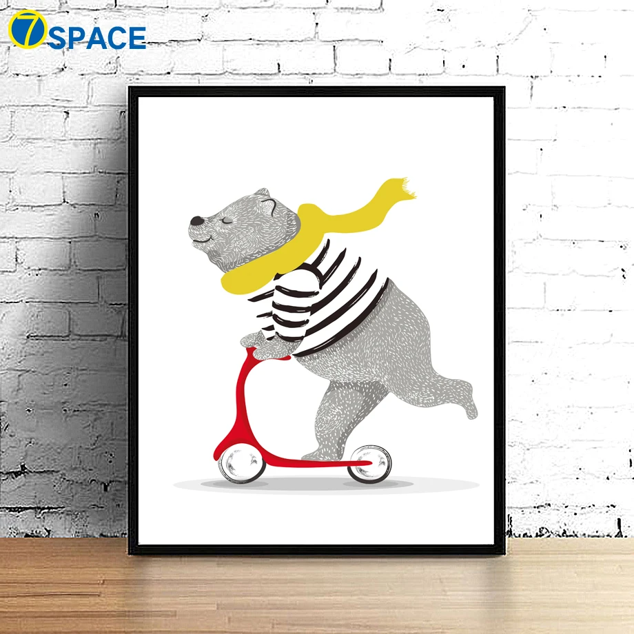 Cartoon Bear Bicycle Posters And Prints Wall Art Canvas Painting Nordic Poster Nursery Wall Pictures Baby Girl Boy Room Decor
Cartoon Bear Bicycle Posters And Prints Wall Art Canvas Painting Nordic Poster Nursery Wall Pictures Baby Girl Boy Room Decor