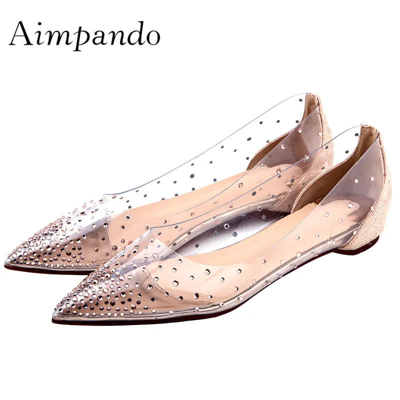 2019 Rhinestone Transparent Flat Shoes Woman Pointed Toe Mixed Color Patchwork Casual Shoes
2019 Rhinestone Transparent Flat Shoes Woman Pointed Toe Mixed Color Patchwork Casual Shoes