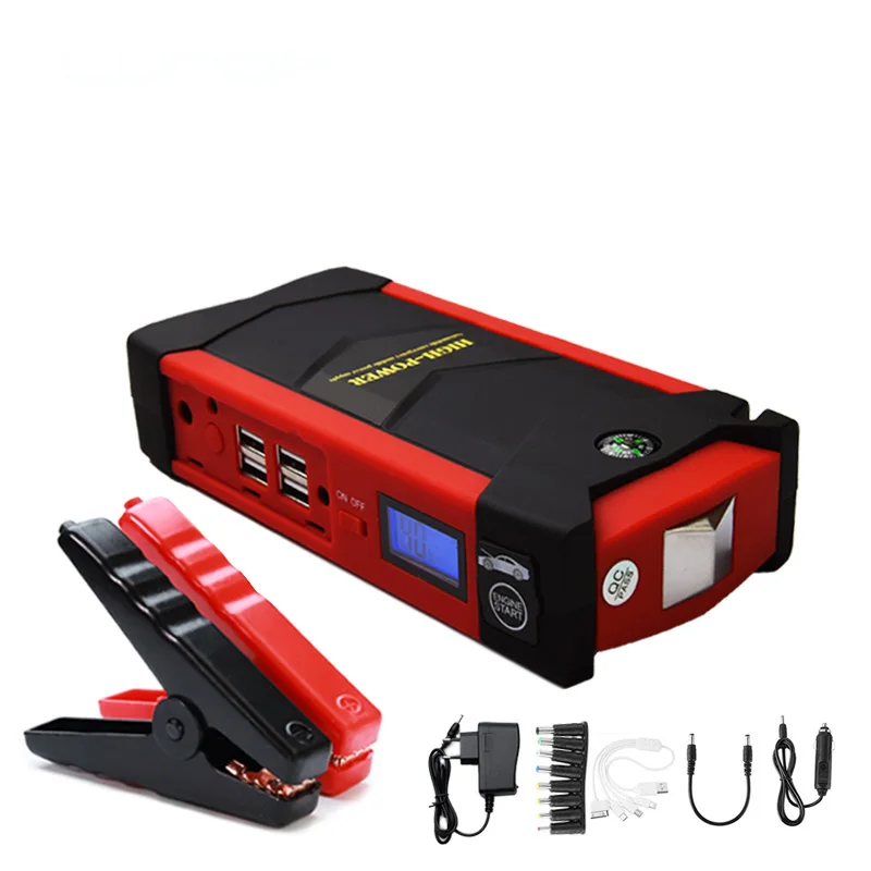 82800mAh 12V 4USB High Power Car Battery Charger Starting Car Jump Starter Booster Power Bank Tool Kit For Auto Starting Device
82800mAh 12V 4USB High Power Car Battery Charger Starting Car Jump Starter Booster Power Bank Tool Kit For Auto Starting Device