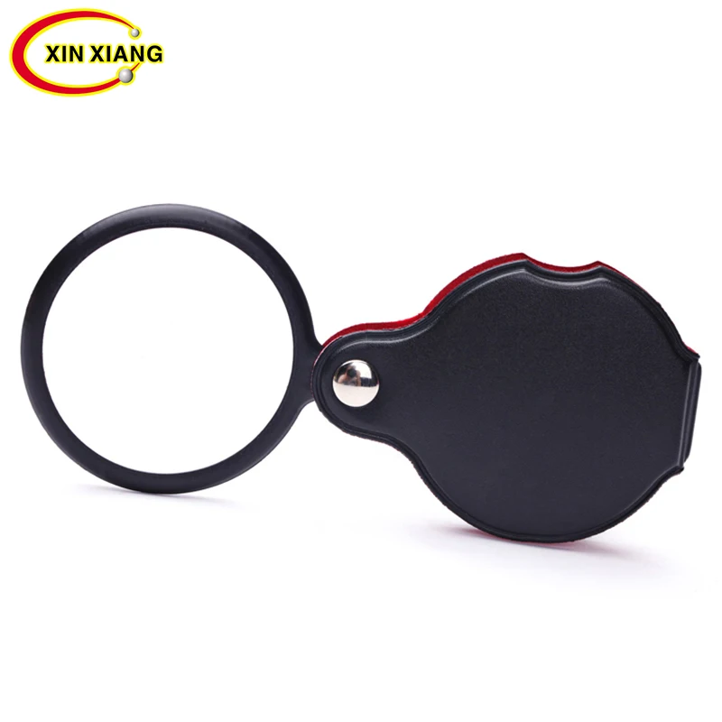 High Quality 6x Magnifier Loupe Foldable Leather Optical Lens Magnifying Glass Portable Pocket Magnifier Gift Lupa Free Shipping
High Quality 6x Magnifier Loupe Foldable Leather Optical Lens Magnifying Glass Portable Pocket Magnifier Gift Lupa Free Shipping