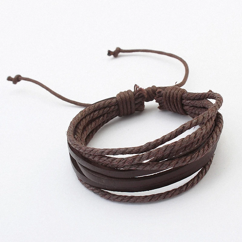 Real Fashion leather rope chain Vintage Brand Charm Bracelets & bangles for women trendy new sale top PS121733
Real Fashion leather rope chain Vintage Brand Charm Bracelets & bangles for women trendy new sale top PS121733