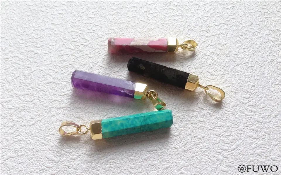 Fashion Hexagonal Column Pendant 7