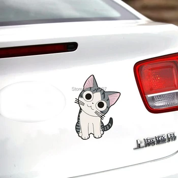 Newest Cute Cartoon Lovely Cat Chi's Sweet Home Car Stickers Car Decals for Toyota Honda Chevrolet Volkswagen Tesla BMW Lada
Newest Cute Cartoon Lovely Cat Chi's Sweet Home Car Stickers Car Decals for Toyota Honda Chevrolet Volkswagen Tesla BMW Lada