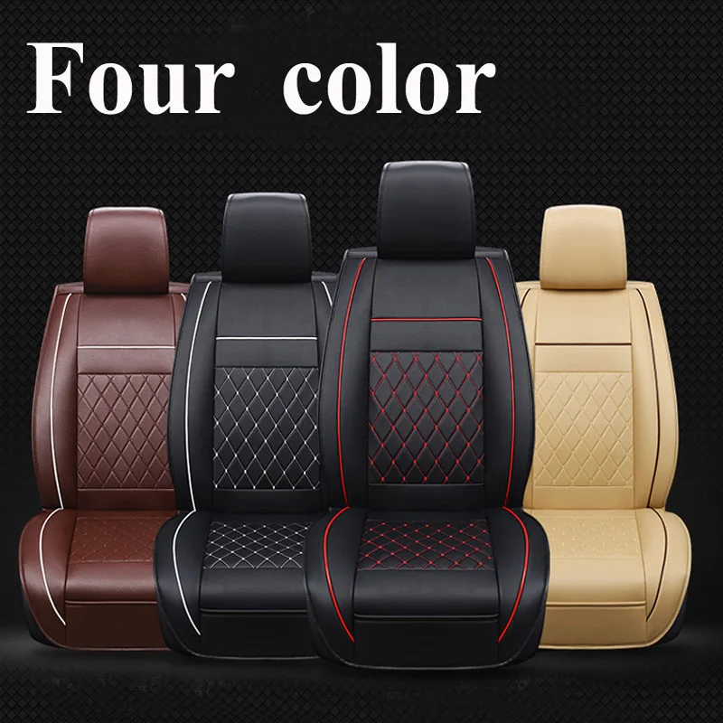 5 Seats Universal Car Seat Cover PU Leather Auto Front Back Rear Seat Cushion Protector Mat Keep Clean For Most Car Car Interior 
5 Seats Universal Car Seat Cover PU Leather Auto Front Back Rear Seat Cushion Protector Mat Keep Clean For Most Car Car Interior