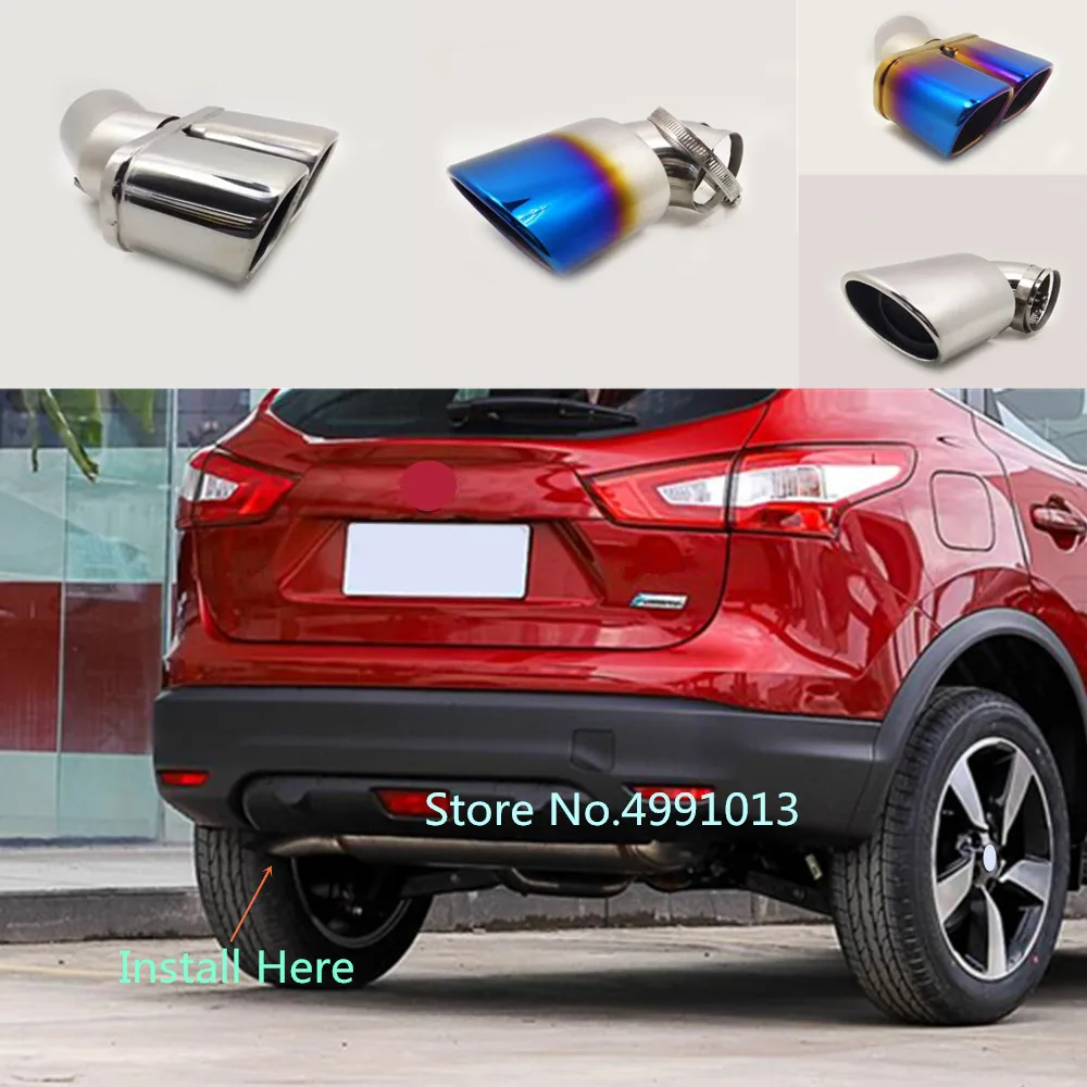 1 шт. автомобильный глушитель для Nissan Qashqai 2016 2017 2018 | Автомобили и мотоциклы