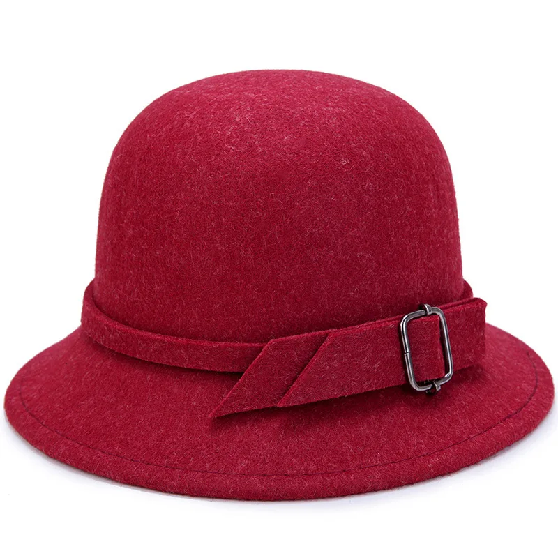 Autumn Winter Bucket hats for women Casual Women's Bucket Hats With belt High Quality Cap Wholesale Fisherman Hat Bowler Hats
Autumn Winter Bucket hats for women Casual Women's Bucket Hats With belt High Quality Cap Wholesale Fisherman Hat Bowler Hats