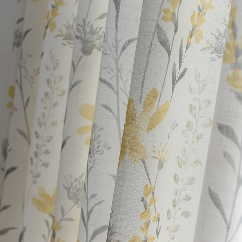 New Fresh Pastoral Padded Cotton and Linen Printing Curtains for Living Dining Room Bedroom.
New Fresh Pastoral Padded Cotton and Linen Printing Curtains for Living Dining Room Bedroom.
