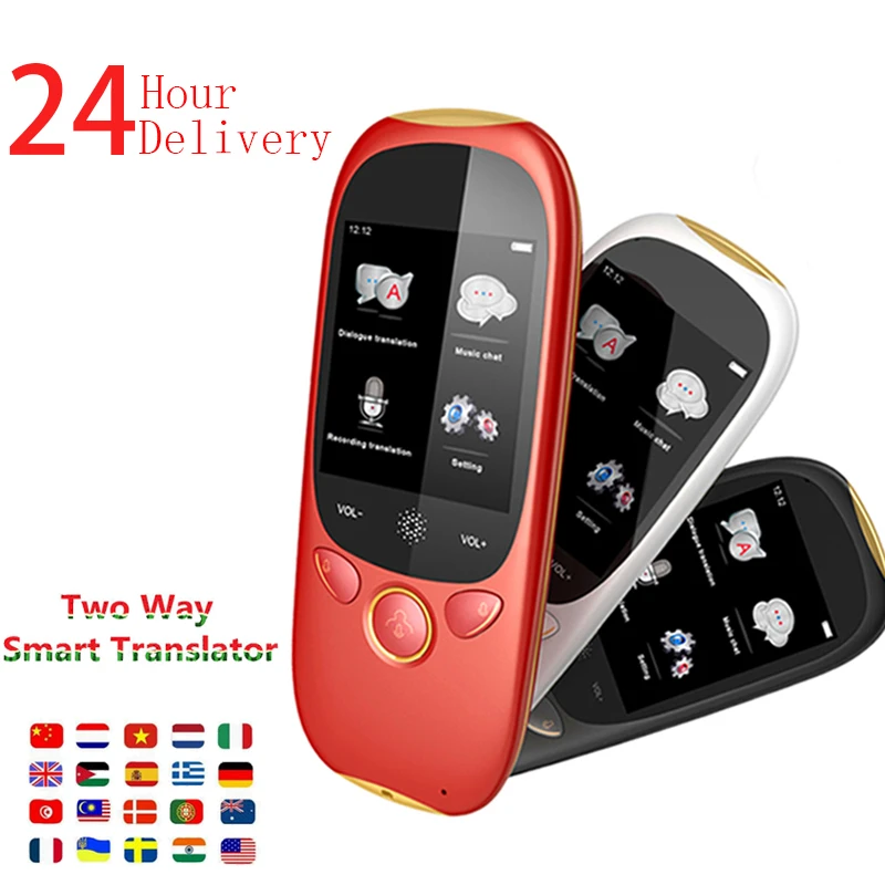 BOELEO K1 AI Synchronous Voice 45 Multilingual Portable Intelligent Voice Translator 2.0"inch Screen Instant Voice Translator
BOELEO K1 AI Synchronous Voice 45 Multilingual Portable Intelligent Voice Translator 2.0"inch Screen Instant Voice Translator