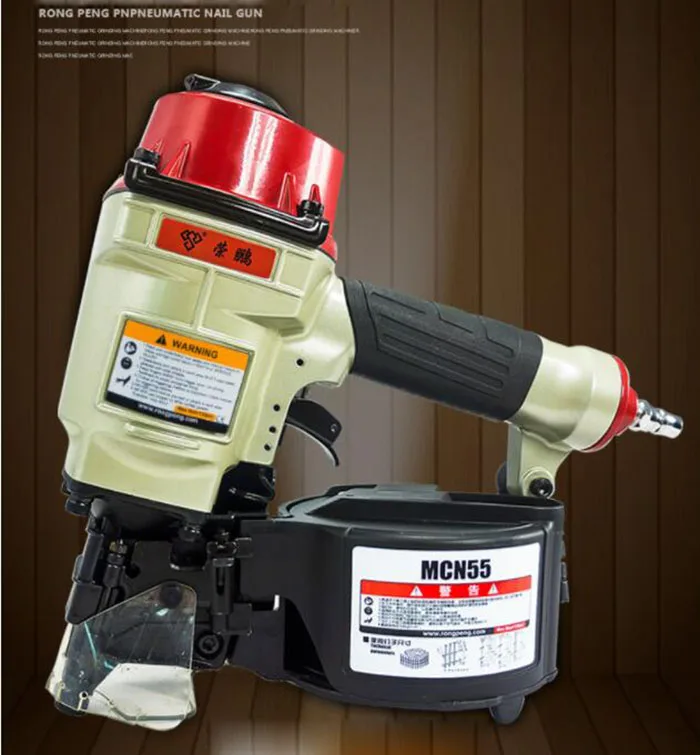 High Quality MCN55 Industrial Pneumatic Coil Nailer Tool Air Nailing Gun for Wooden Pallet Making Air Gun
High Quality MCN55 Industrial Pneumatic Coil Nailer Tool Air Nailing Gun for Wooden Pallet Making Air Gun