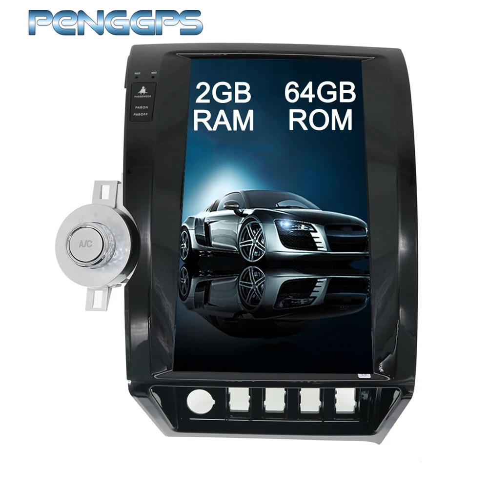 Автомагнитола Tesla Style 2 Din 13 3 дюйма Android 9 0 gps-навигация DVD для Toyota Tundra 2007-2013 головное