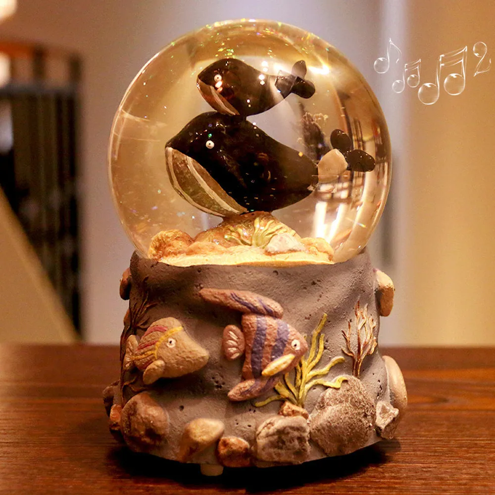 Whale Crystal Ball Music Box Rotating Snow Flake Octave Box for Girls Children and Children's Christmas Birthday LM01081925
Whale Crystal Ball Music Box Rotating Snow Flake Octave Box for Girls Children and Children's Christmas Birthday LM01081925