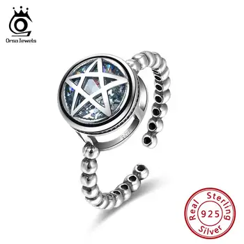 ORSA JEWELS Genuine 100% 925 Female Adjustable Rings Sterling Silver Cubic Zirconia Star Shape Women Ring Stylish Jewelry SR125
ORSA JEWELS Genuine 100% 925 Female Adjustable Rings Sterling Silver Cubic Zirconia Star Shape Women Ring Stylish Jewelry SR125