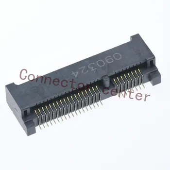 Minipcie Connector For Molex 0.8mm Pitch 52Pin Height 5.7mm Surface mount Minipci-E
Minipcie Connector For Molex 0.8mm Pitch 52Pin Height 5.7mm Surface mount Minipci-E
