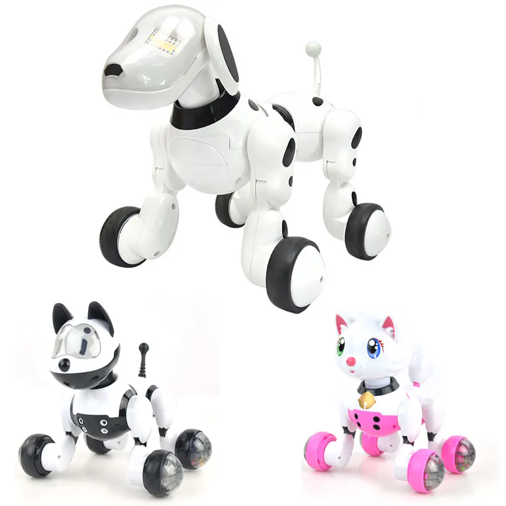 Wireless Remote Control Smart Robot Dog Cat Electric Dog Early Education Educational Toys Dance Sing For Children Gfit Dropship
Wireless Remote Control Smart Robot Dog Cat Electric Dog Early Education Educational Toys Dance Sing For Children Gfit Dropship