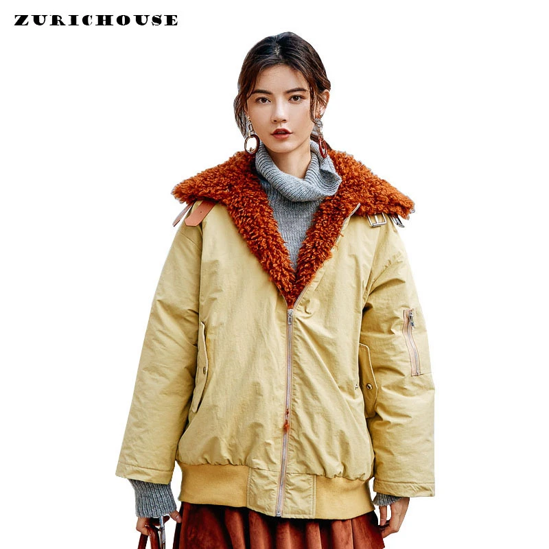 ZURICHOUSE Brand Winter Jacket Women Thick Faux Lambswool Fur Coat Parka 2019 Fashion Waterproof Snow Warm Fleece Jackets
ZURICHOUSE Brand Winter Jacket Women Thick Faux Lambswool Fur Coat Parka 2019 Fashion Waterproof Snow Warm Fleece Jackets