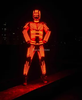 LED Clothing Glowing Helmet 2020New Robot Suits Luminous Stilts Costumes Talent Show Men's Ballroom Dance Dress Accessories
LED Clothing Glowing Helmet 2020New Robot Suits Luminous Stilts Costumes Talent Show Men's Ballroom Dance Dress Accessories