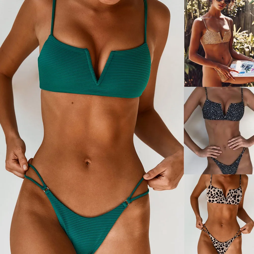 Sexy Swimsuit Female Solid bikini 2019 High Waist Swimsuit Women Solid Bikini Push-Up Padded Swimwear Swimsuit Bathing Beachwear
Sexy Swimsuit Female Solid bikini 2019 High Waist Swimsuit Women Solid Bikini Push-Up Padded Swimwear Swimsuit Bathing Beachwear