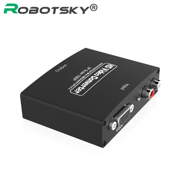 VGA to HDMI Audio Video Adapter Converter Box VGA+R/L to HDMI With Audio 1080P for HDTV Projector Monitor PS3 Laptop Desktop
VGA to HDMI Audio Video Adapter Converter Box VGA+R/L to HDMI With Audio 1080P for HDTV Projector Monitor PS3 Laptop Desktop