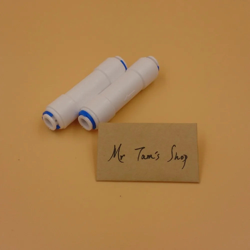 Free Shipping 1/4 inch Quick Connect Non-Return One Way Check Valve for RO Water Filter System 6pcs/lot
Free Shipping 1/4 inch Quick Connect Non-Return One Way Check Valve for RO Water Filter System 6pcs/lot