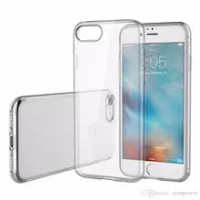 For Iphone 7 Phone Case 6S Plus Clear TPU 0.3MM Ultra Thin Samsung Galaxy Note 7 ON5 Back Cover Soft Case Cover