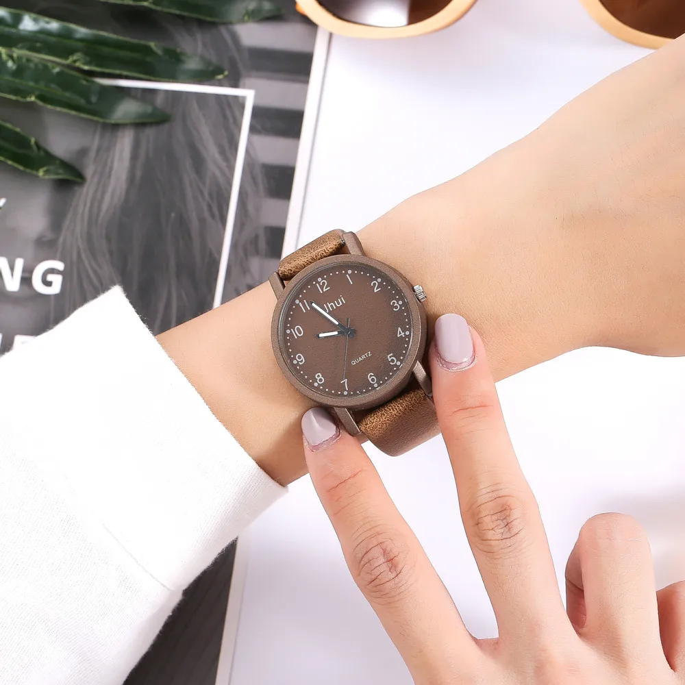 Jhui Women's Casual Quartz Leather Band Newv Strap Watch Analog Wrist WatchFemale girlfriend woman dress watch Party decoration
Jhui Women's Casual Quartz Leather Band Newv Strap Watch Analog Wrist WatchFemale girlfriend woman dress watch Party decoration