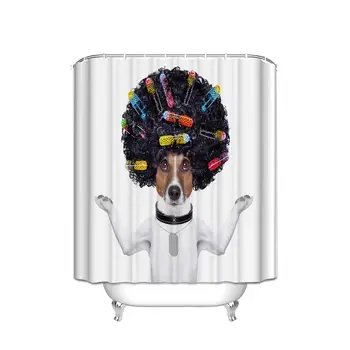 Black Hair Dog Shower Curtain Set with 12 Hooks Curtain Fabric Bathroom Curtains Home Decorations for Bathroom
Black Hair Dog Shower Curtain Set with 12 Hooks Curtain Fabric Bathroom Curtains Home Decorations for Bathroom