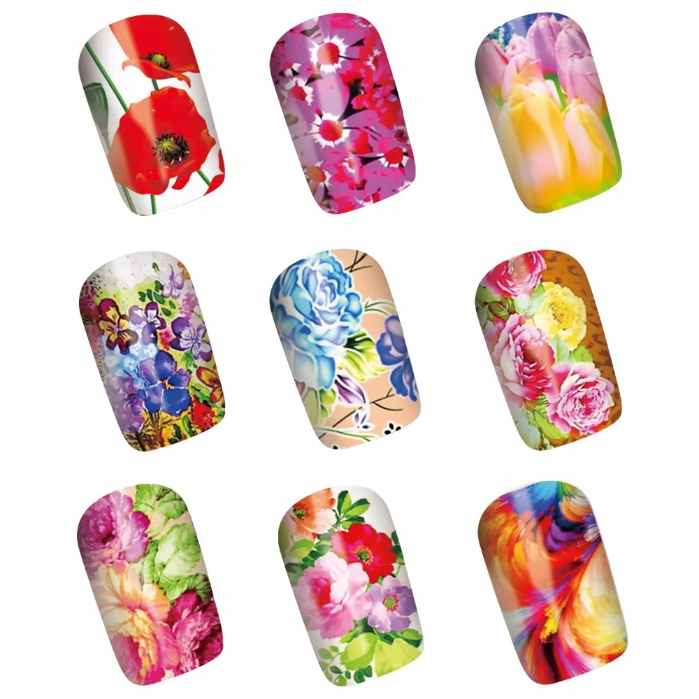 WUF 1 Sheet Optional Full Cover Nail Art Water Transfer Sticker Decals Wraps Tips Decorations For Nails Salon
WUF 1 Sheet Optional Full Cover Nail Art Water Transfer Sticker Decals Wraps Tips Decorations For Nails Salon