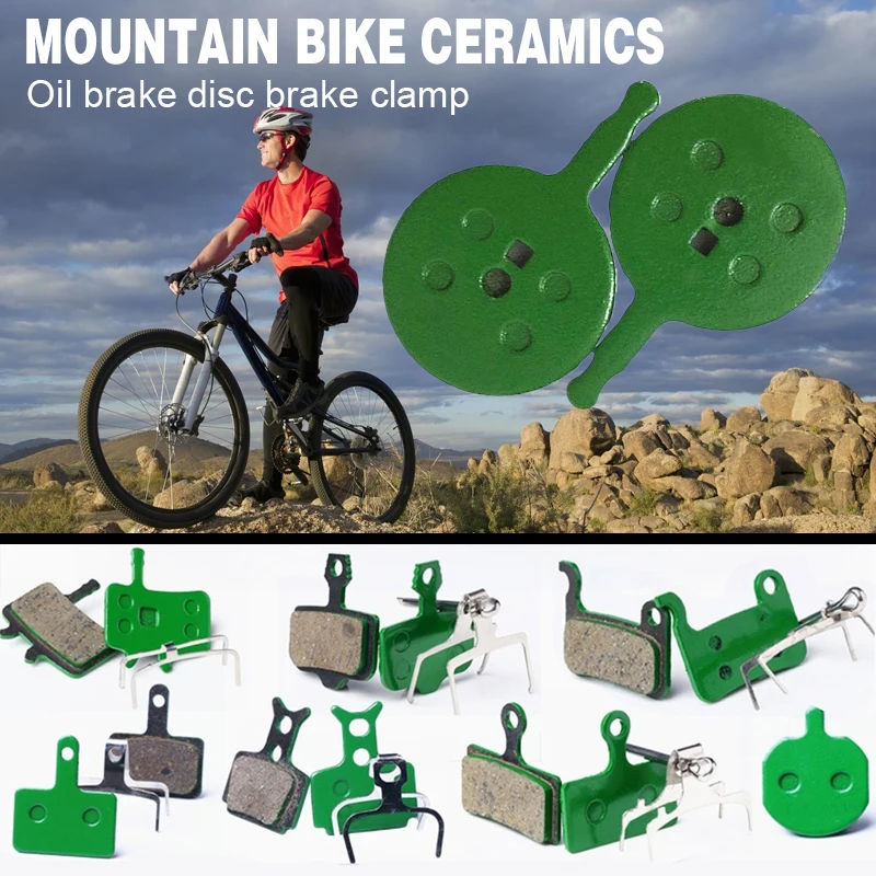 Green Disc Brake Pads Riding Mountain Bike Practical Bicycle Brake Pads Riding Accessories Outdoors Disc Brake Ceramic Portable
Green Disc Brake Pads Riding Mountain Bike Practical Bicycle Brake Pads Riding Accessories Outdoors Disc Brake Ceramic Portable