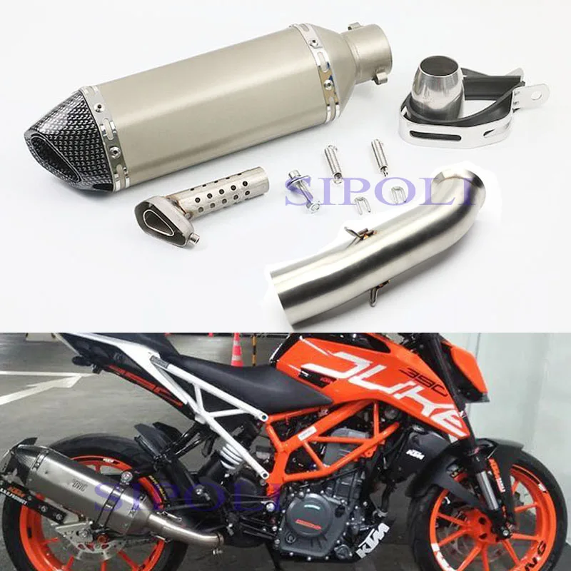Akrapovic мотоцикл глушитель полный системы трубы для KTM DUKE 390 250 RC 125 RC390 2016 2017 2018 |