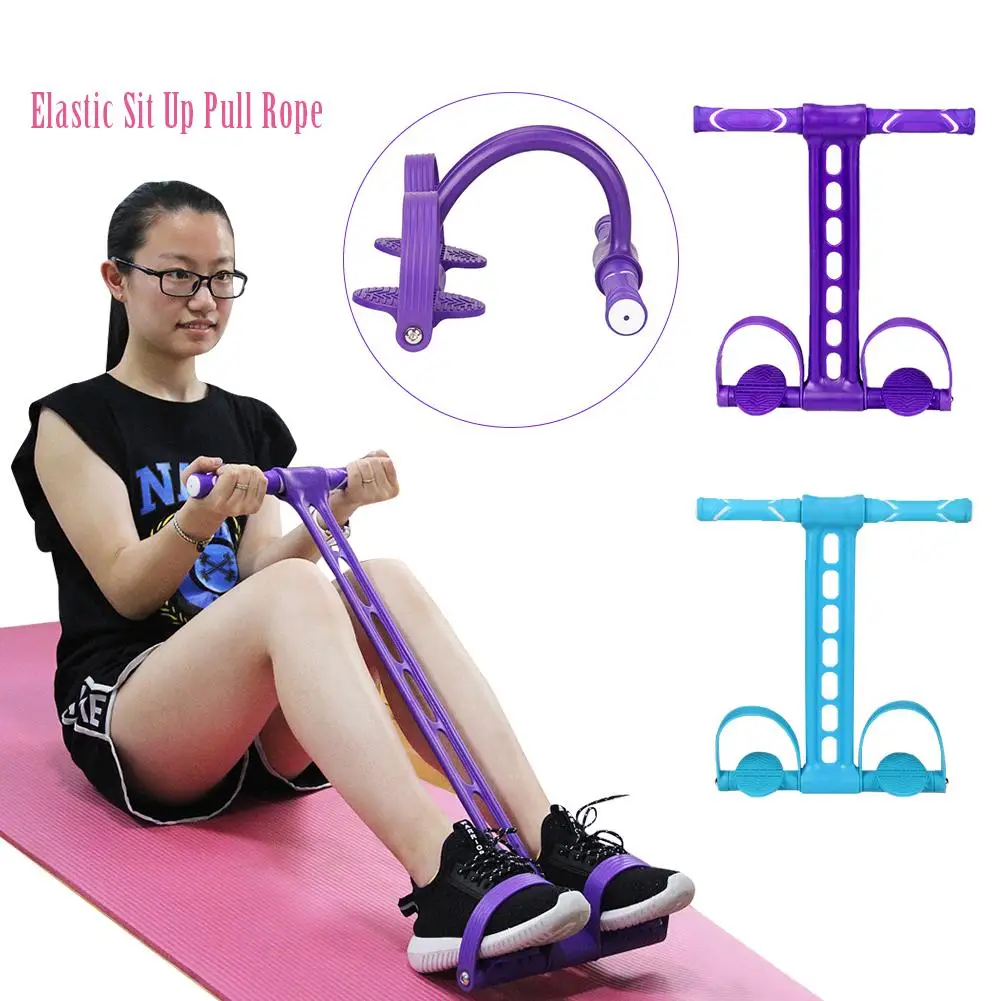 Elastic Sit Up Pull Rope Tension Foot Pedal Abdomen Leg Exerciser Tummy Trimmer Bodybuilding Home Gym Fitness Training Tool
Elastic Sit Up Pull Rope Tension Foot Pedal Abdomen Leg Exerciser Tummy Trimmer Bodybuilding Home Gym Fitness Training Tool