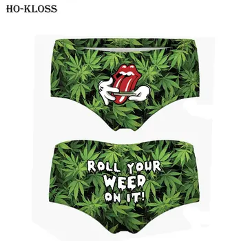 Women Digital 3D Print Panties Underwear with ROLL YOUR WEED Elastic Healthy Funny Cute Sexy Briefs Girls Lingerie Breathable
Women Digital 3D Print Panties Underwear with ROLL YOUR WEED Elastic Healthy Funny Cute Sexy Briefs Girls Lingerie Breathable