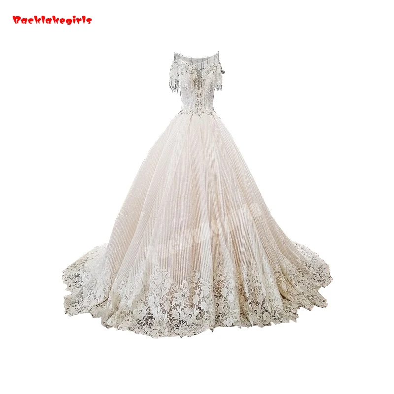 2018 100% Real Picture High Quality Lace Ball Gown Suitable For Wedding Crystal Beaded Sexy Wedding Dress Vestido De Novia
2018 100% Real Picture High Quality Lace Ball Gown Suitable For Wedding Crystal Beaded Sexy Wedding Dress Vestido De Novia