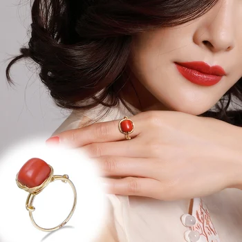 2020 Rushed New Arrival Anel Masculino Rings Anillos Natural Nanhong Ring Pack Non-fading Handmade Female Beads Adjustable
2020 Rushed New Arrival Anel Masculino Rings Anillos Natural Nanhong Ring Pack Non-fading Handmade Female Beads Adjustable